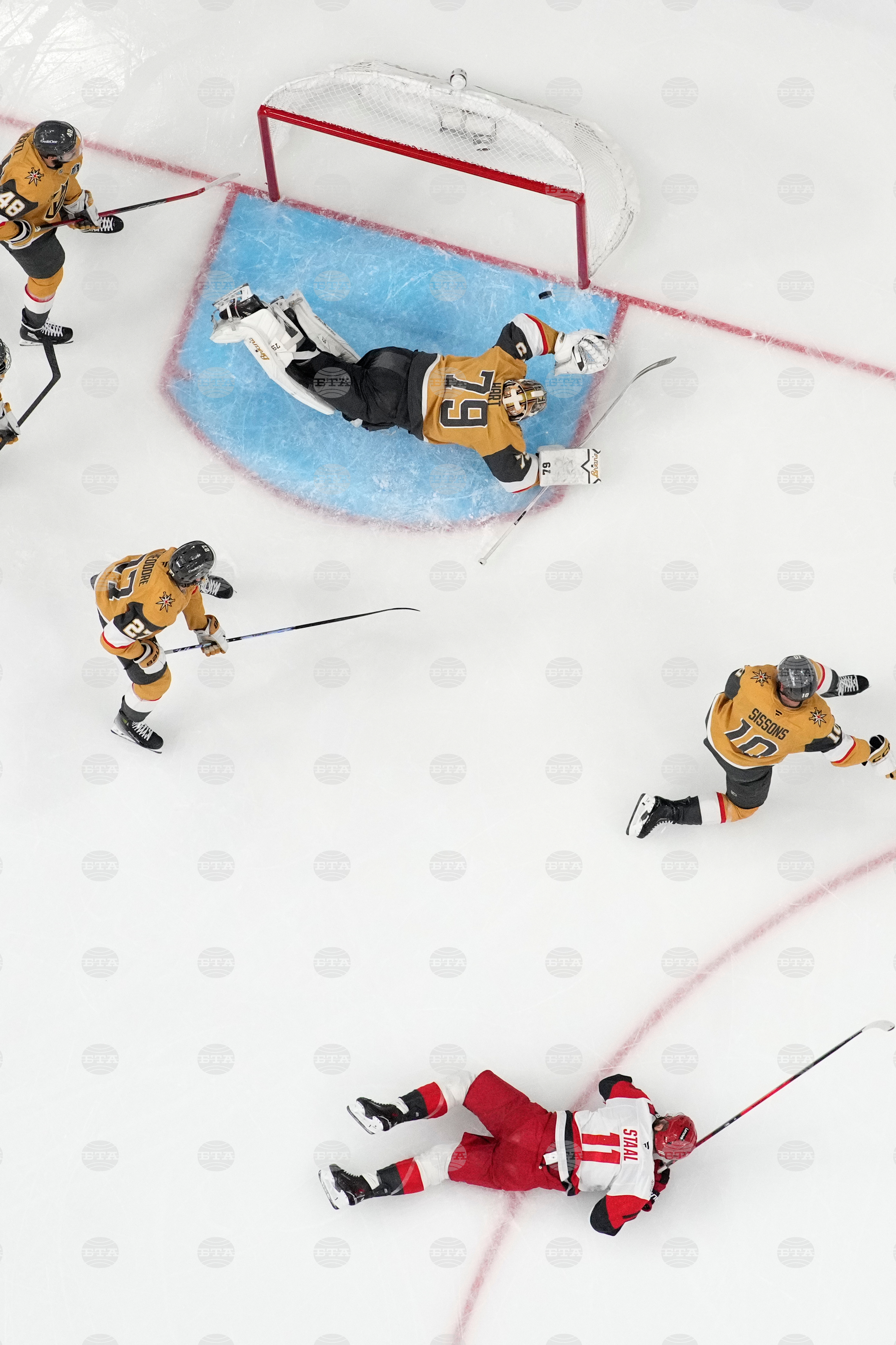 Stanley Cup Hurricanes Golden Knights Hockey