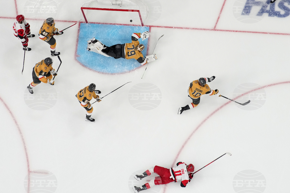 Stanley Cup Hurricanes Golden Knights Hockey