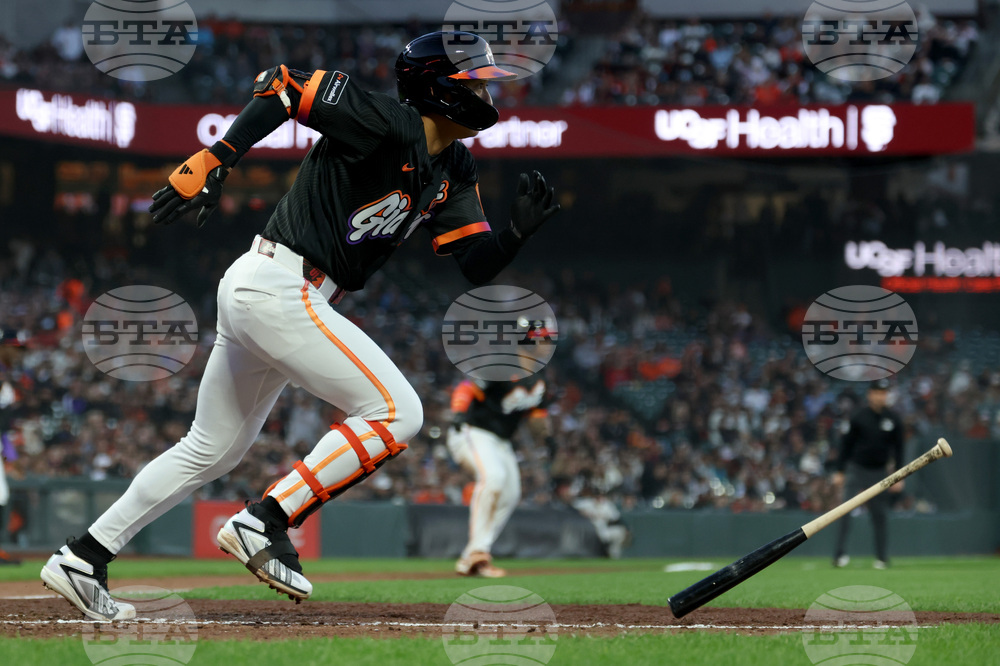 Nationals Giants Baseball