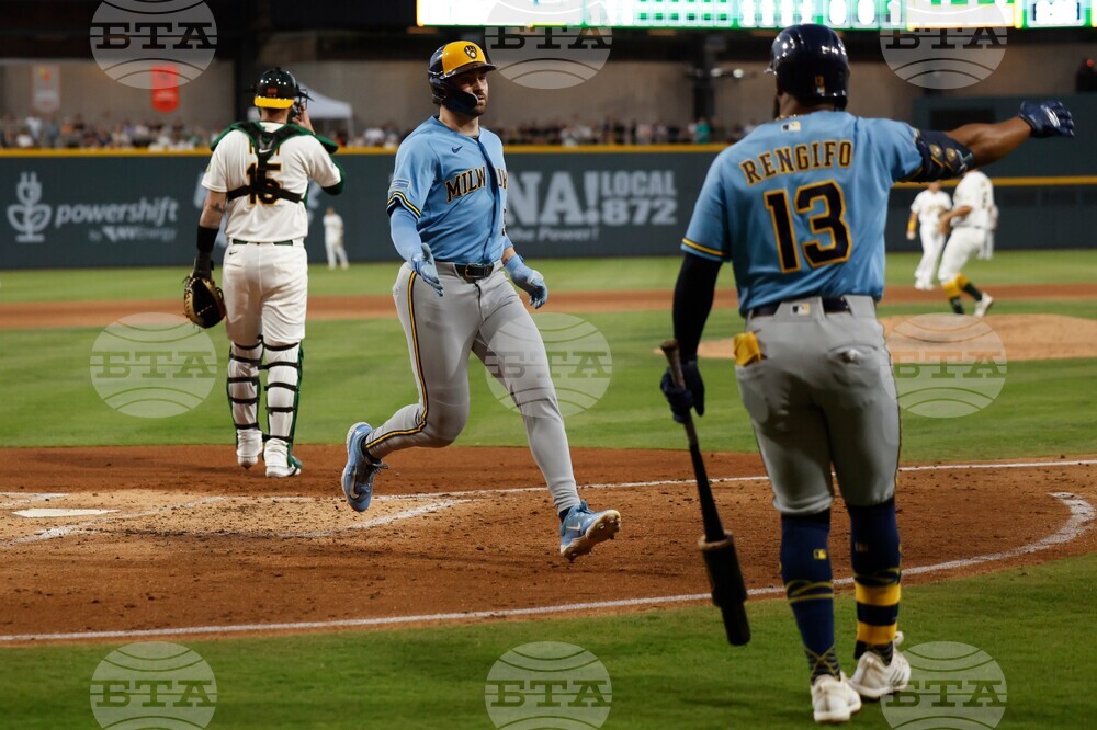 Brewers Athletics Baseball
