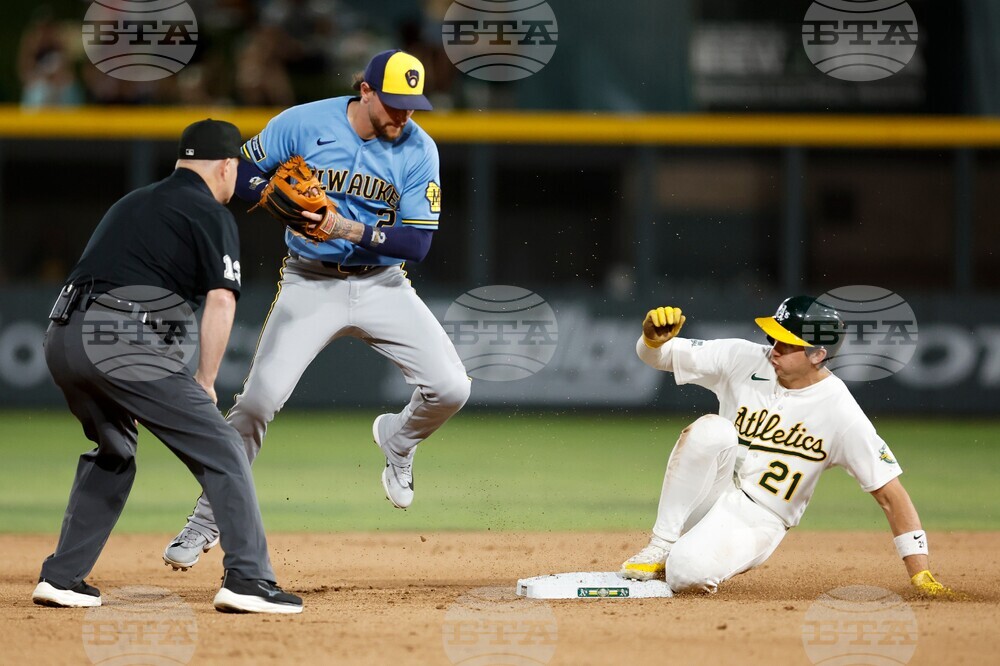 Brewers Athletics Baseball