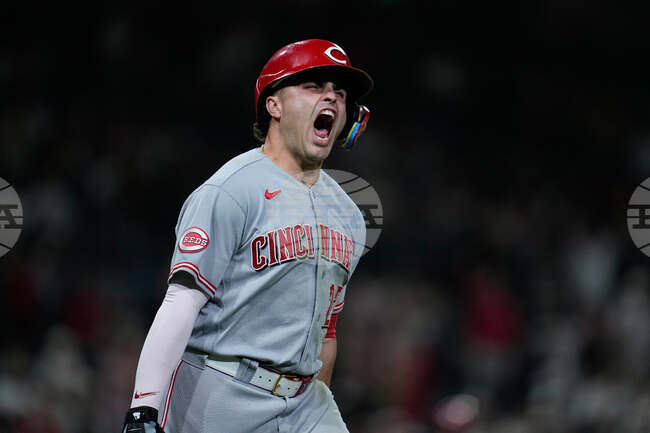 APTOPIX Reds Padres Baseball