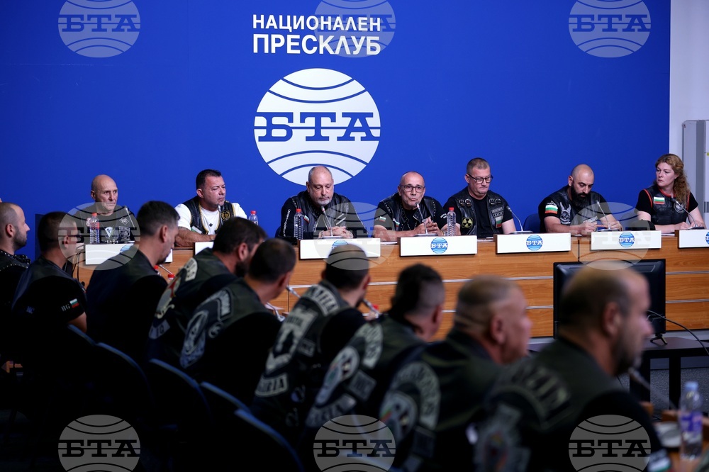 Национален пресклуб на БТА София - мотоклубове - пресконференция