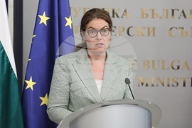 Министерски съвет - Ива Петрова - брифинг