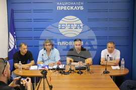 Национален пресклуб на БТА Пловдив - Футболен клуб Спартак (Пловдив) - пресконференция