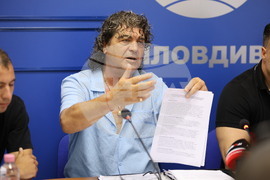 Национален пресклуб на БТА Пловдив - Футболен клуб Спартак (Пловдив) - пресконференция