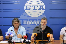 Национален пресклуб на БТА Пловдив - Футболен клуб Спартак (Пловдив) - пресконференция
