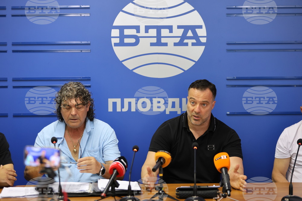 Национален пресклуб на БТА Пловдив - Футболен клуб Спартак (Пловдив) - пресконференция