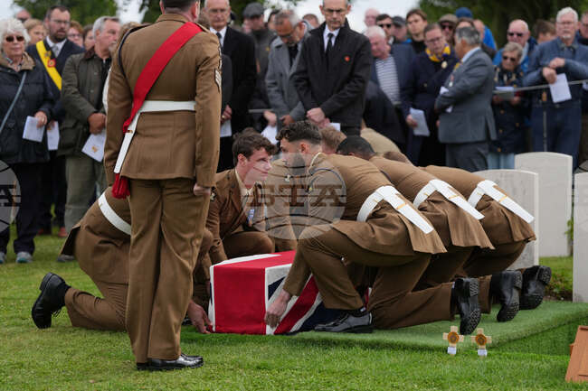 Belgium WWI Soldiers Burial