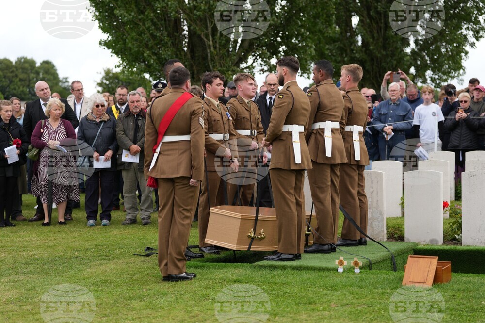 Belgium WWI Soldiers Burial