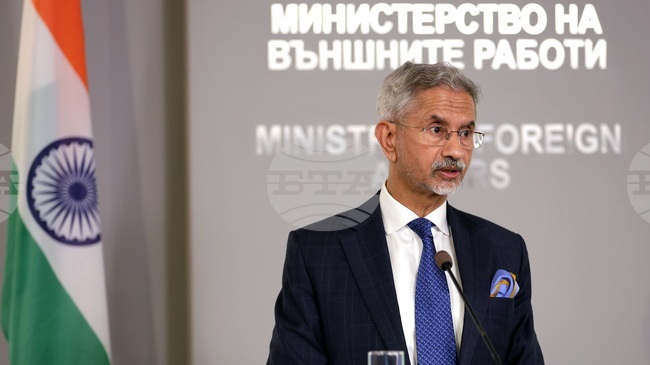 Bulgaria, India Need Future Focus of their Years-Long Good Cooperation, External Affairs Minister Says