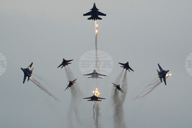 APTOPIX Russia Maritime Defence Show