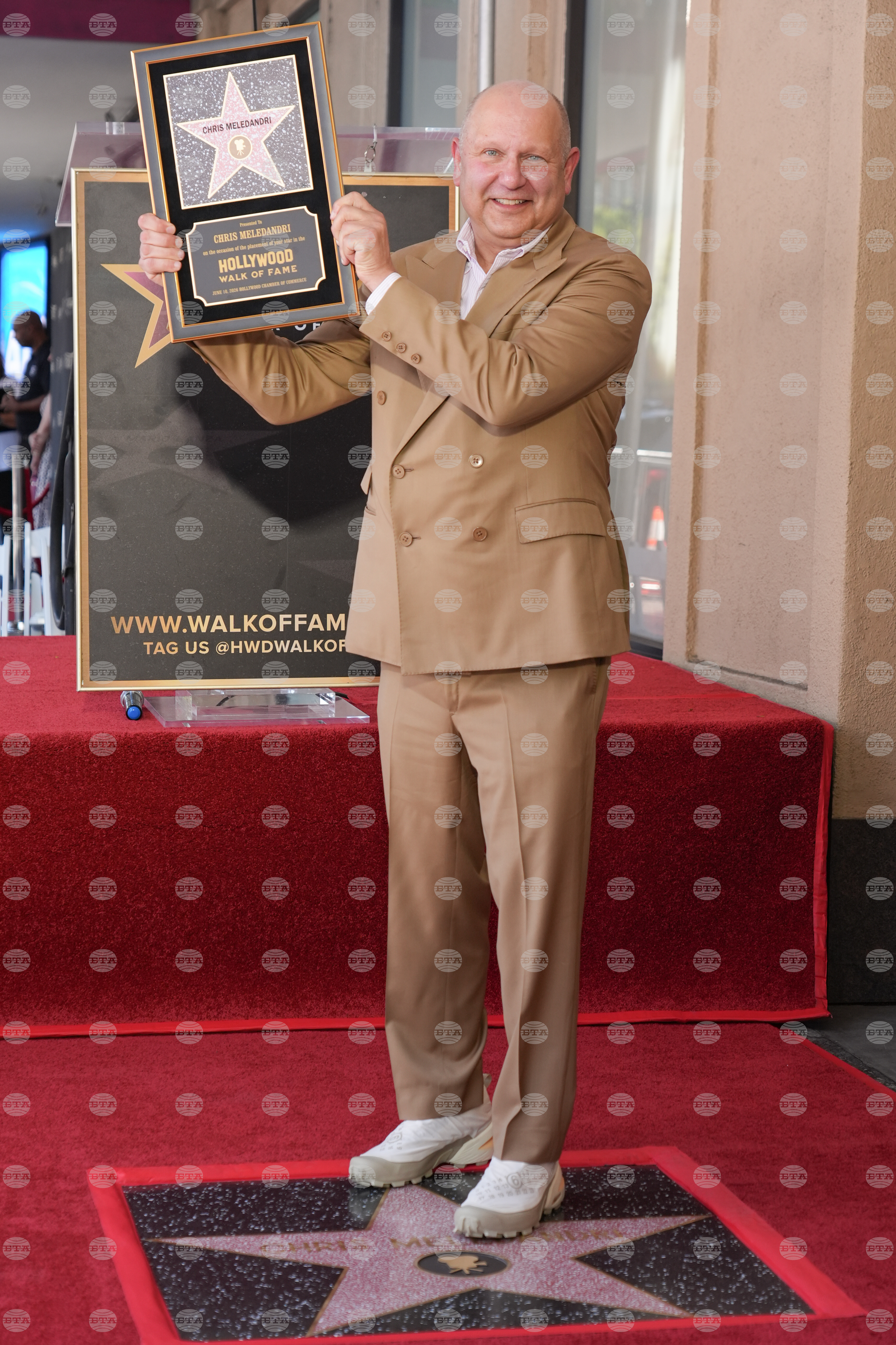 Chris Meledandri Walk of Fame
