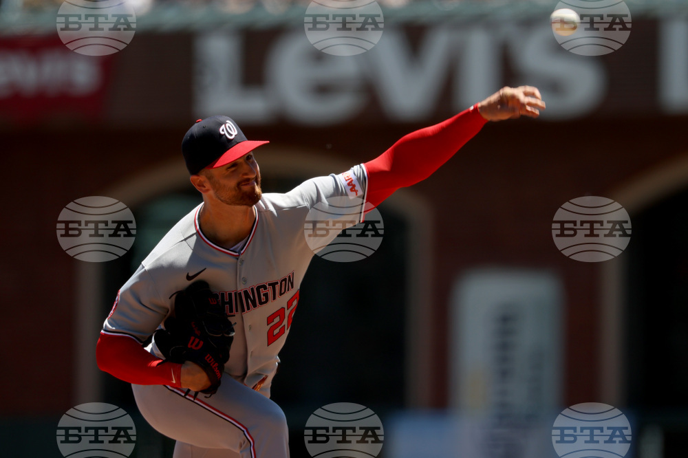 Nationals Giants Baseball