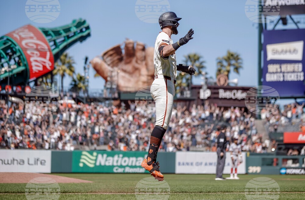 Nationals Giants Baseball