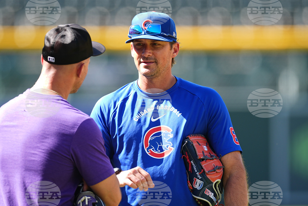 Cubs Rockies Baseball