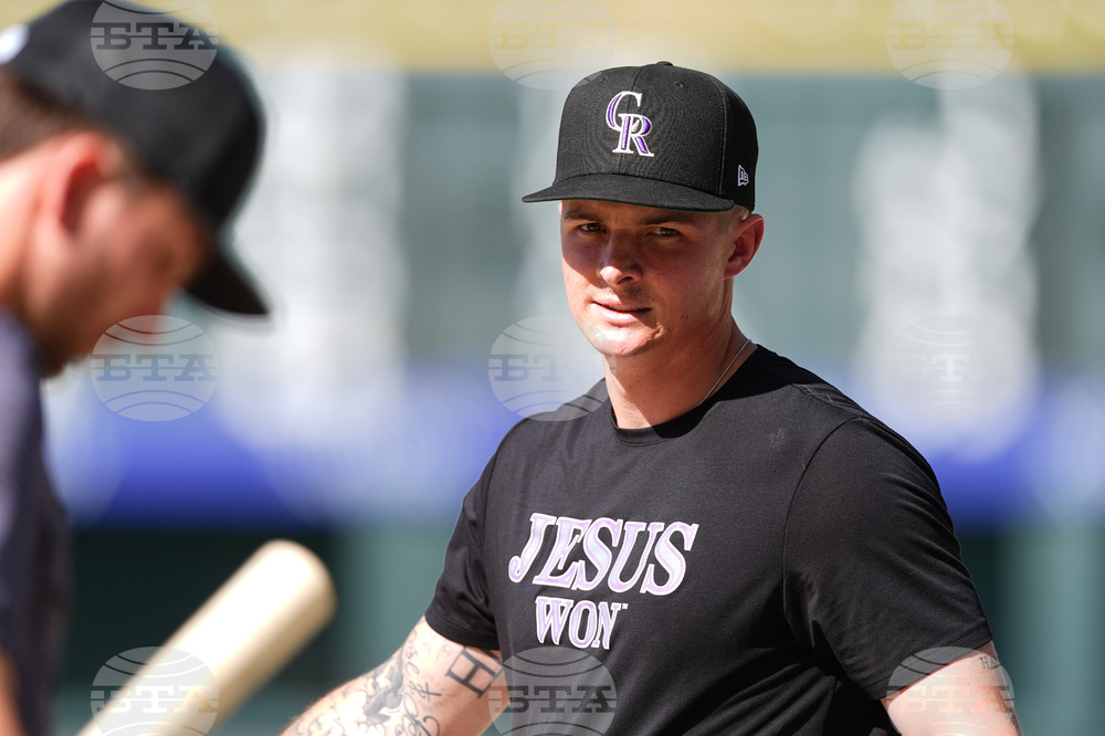 Cubs Rockies Baseball