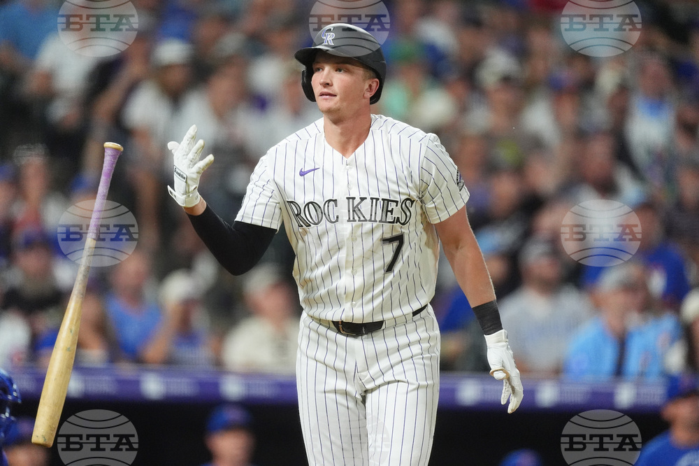 Cubs Rockies Baseball