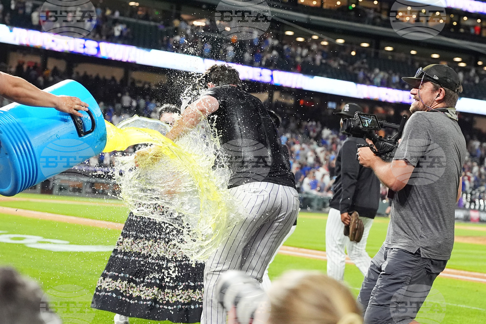 Cubs Rockies Baseball