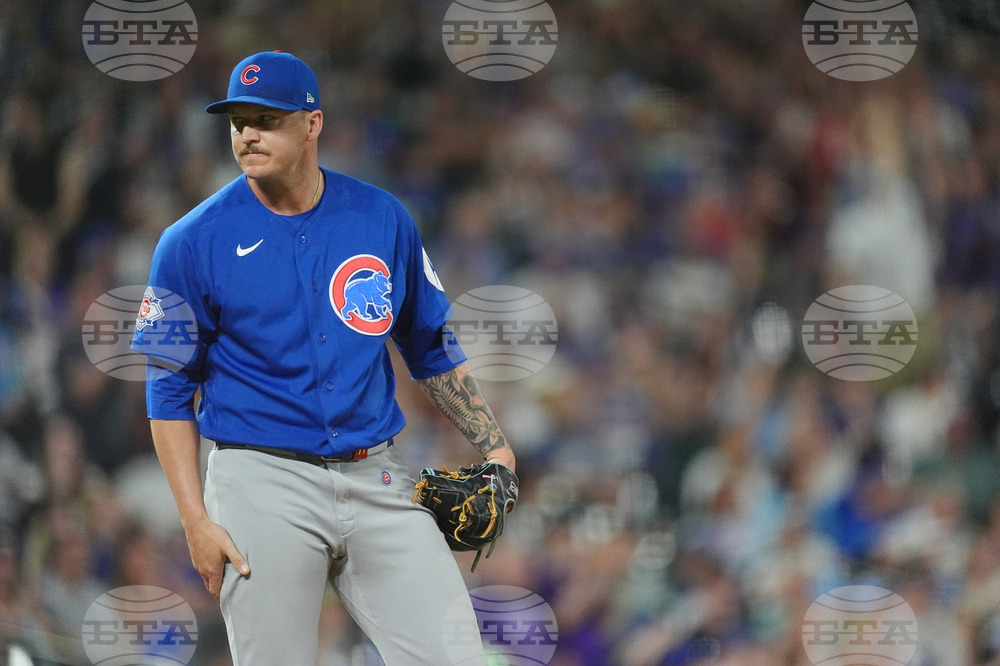 Cubs Rockies Baseball