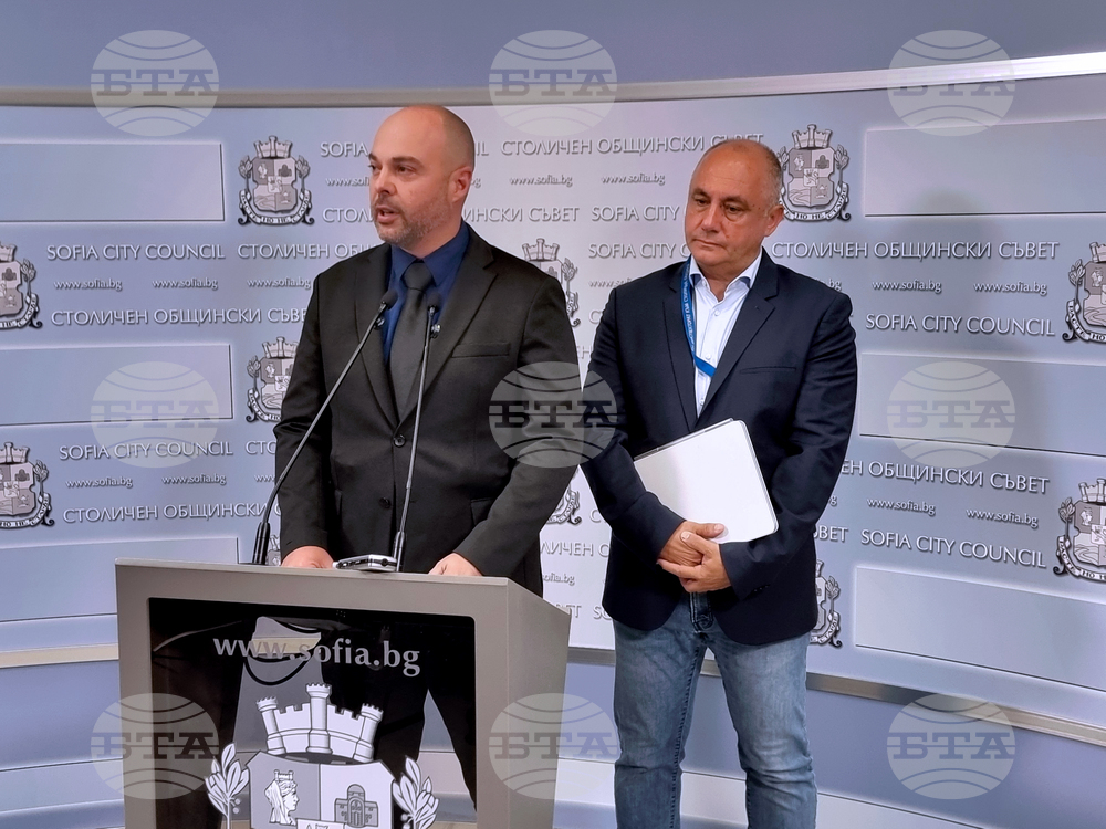 Столичен общински съвет - Николай Недялков - Павлин Коджахристов - брифинг