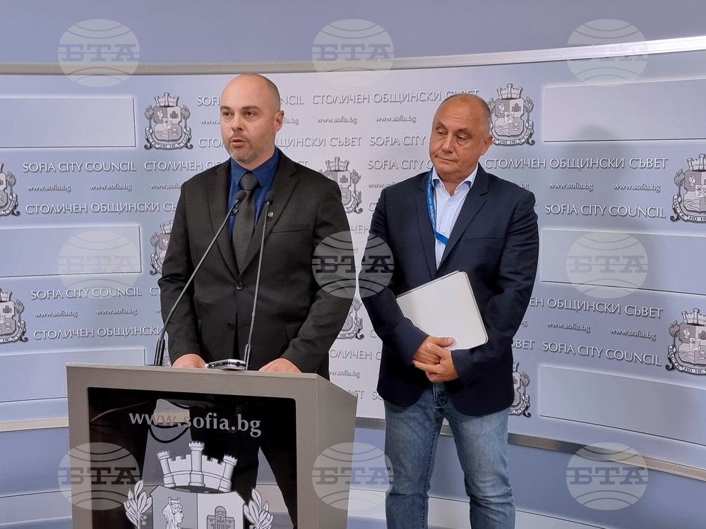 Столичен общински съвет - Николай Недялков - Павлин Коджахристов - брифинг