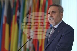 Министерство на външните работи - Велислава Петрова-Чамова - Хакан Фидан - пресконференция