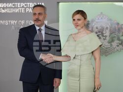 Министерство на външните работи - Велислава Петрова-Чамова - Хакан Фидан - пресконференция