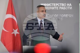 Министерство на външните работи - Велислава Петрова-Чамова - Хакан Фидан - пресконференция
