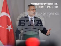 Министерство на външните работи - Велислава Петрова-Чамова - Хакан Фидан - пресконференция