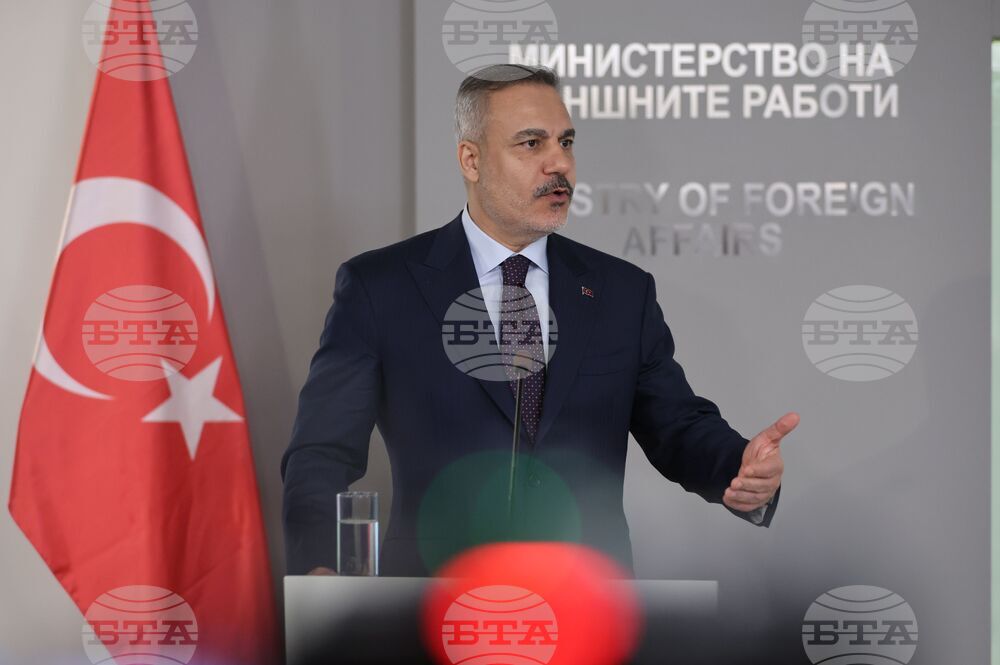 Министерство на външните работи - Велислава Петрова-Чамова - Хакан Фидан - пресконференция