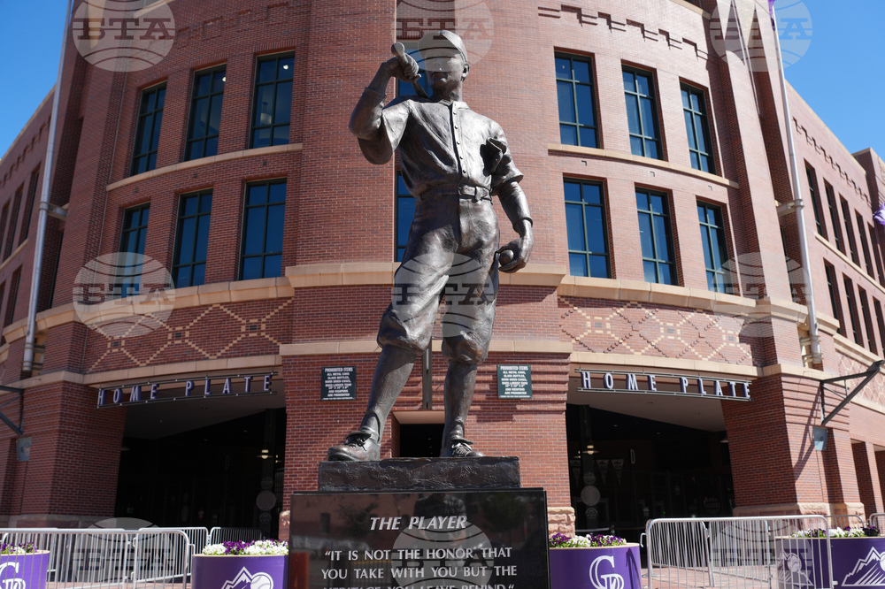 Cubs Rockies Baseball