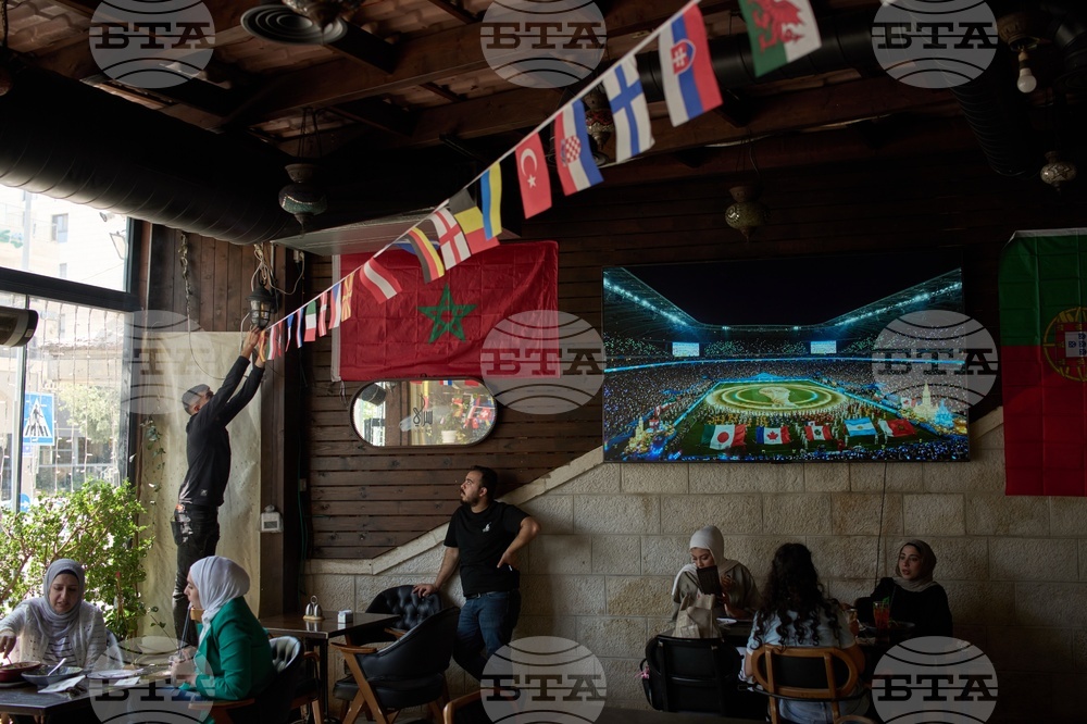 Israel Palestinians WCup Soccer