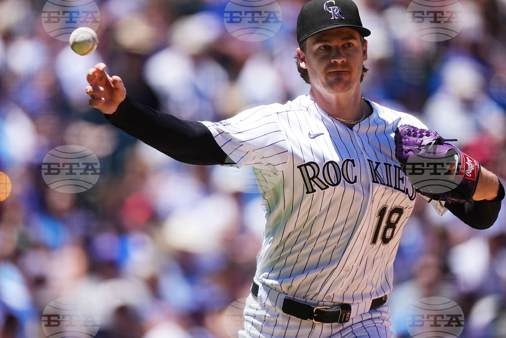 Cubs Rockies Baseball