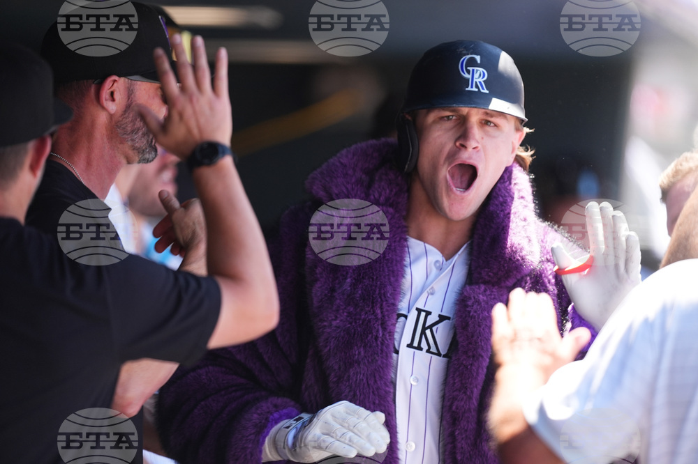 Cubs Rockies Baseball