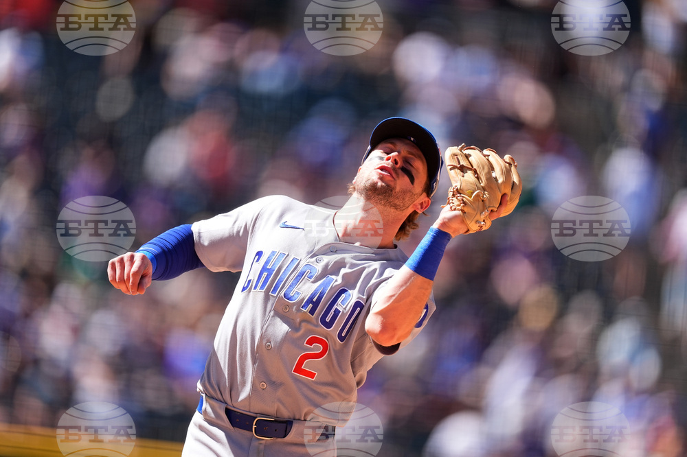 Cubs Rockies Baseball