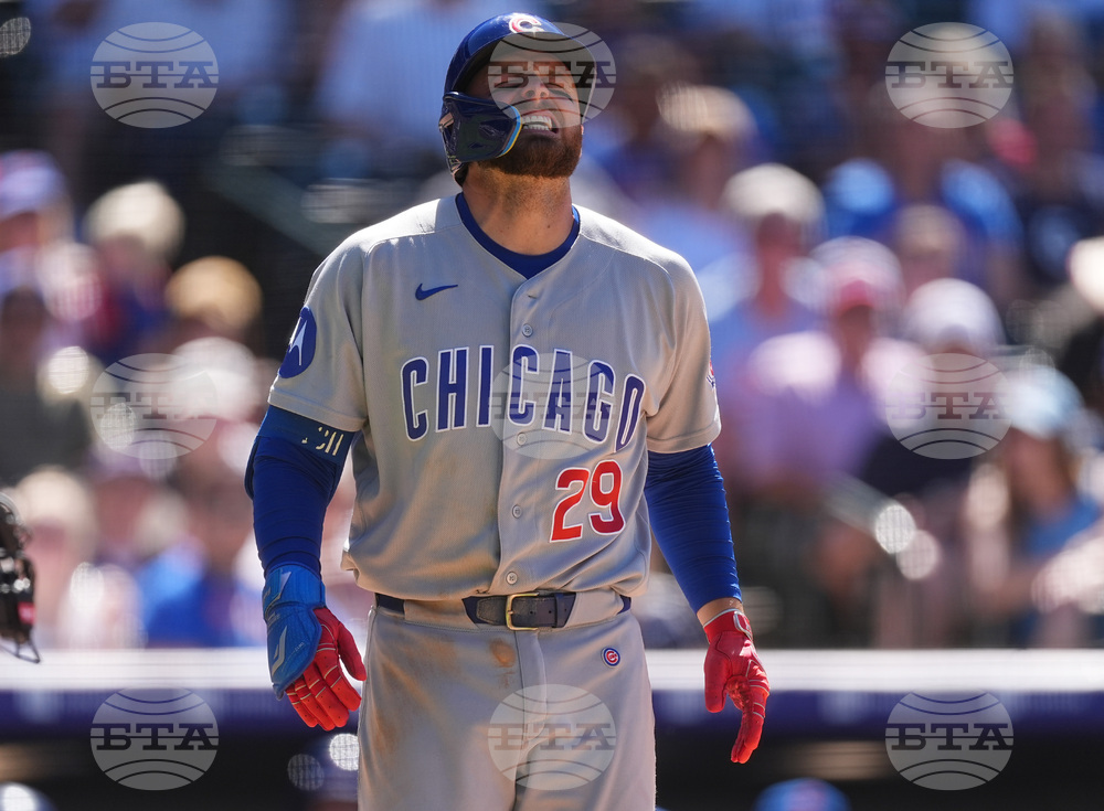 Cubs Rockies Baseball