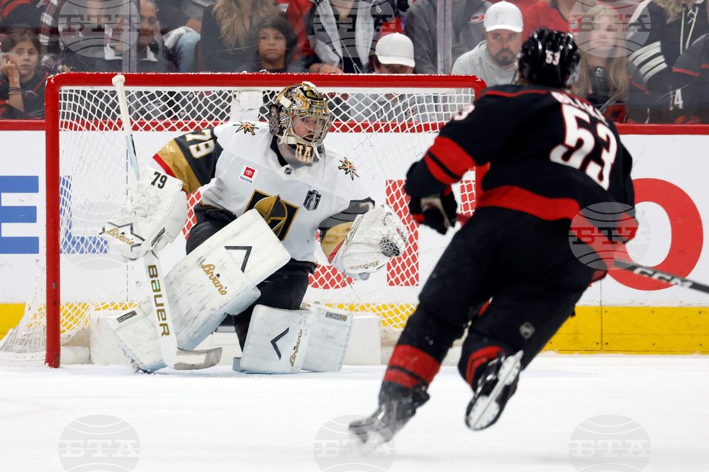 Stanley Cup Golden Knights Hurricanes Hockey