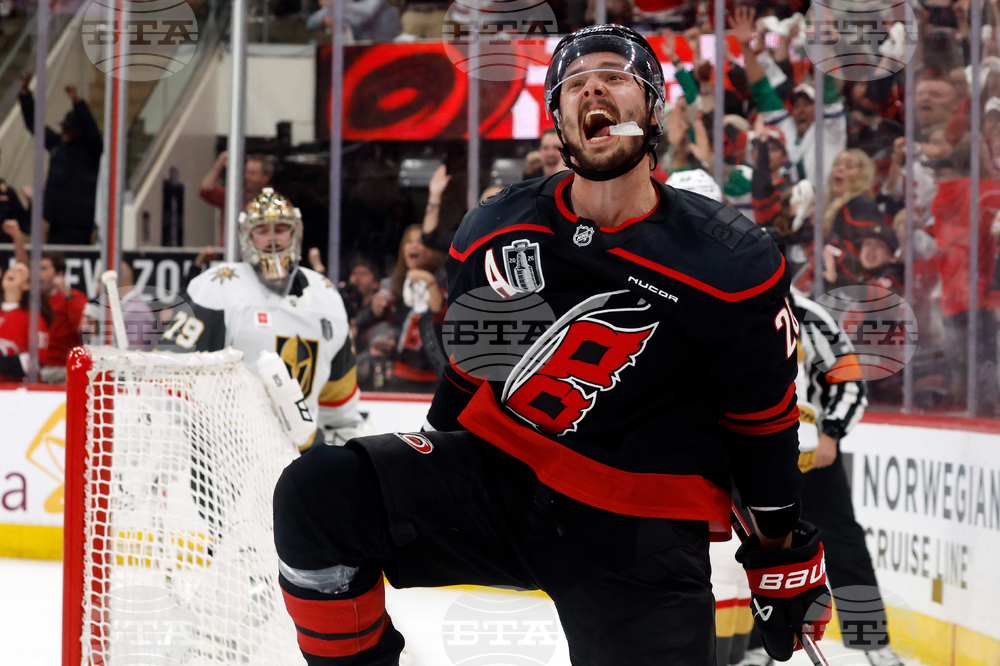 Stanley Cup Golden Knights Hurricanes Hockey