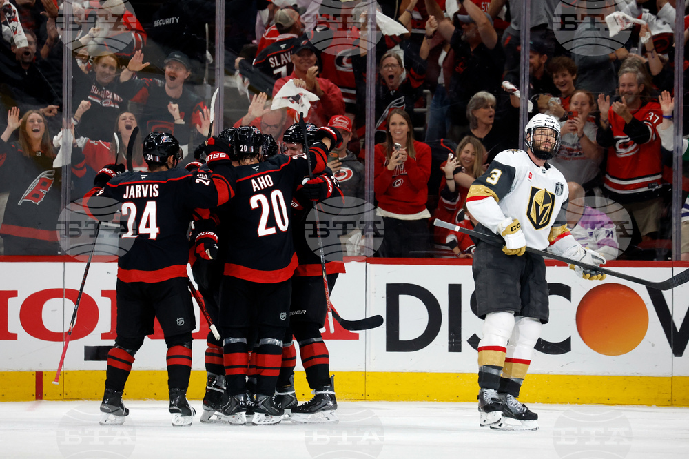 Stanley Cup Golden Knights Hurricanes Hockey