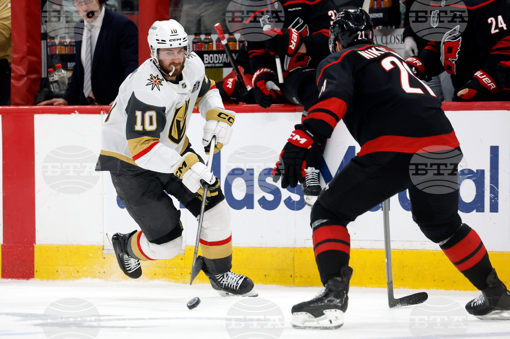 Stanley Cup Golden Knights Hurricanes Hockey