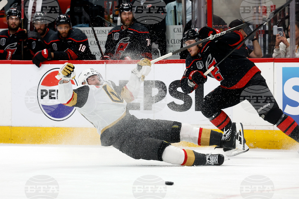 Stanley Cup Golden Knights Hurricanes Hockey