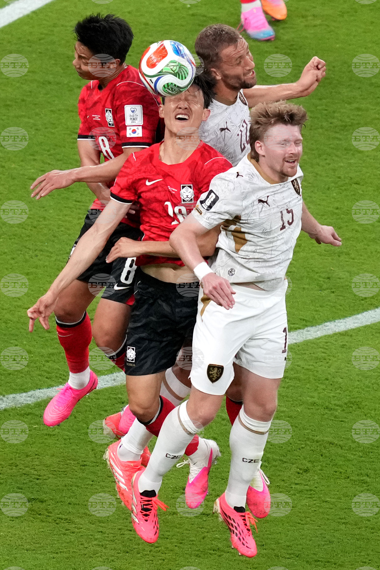 APTOPIX Czechia South Korea WCup Soccer
