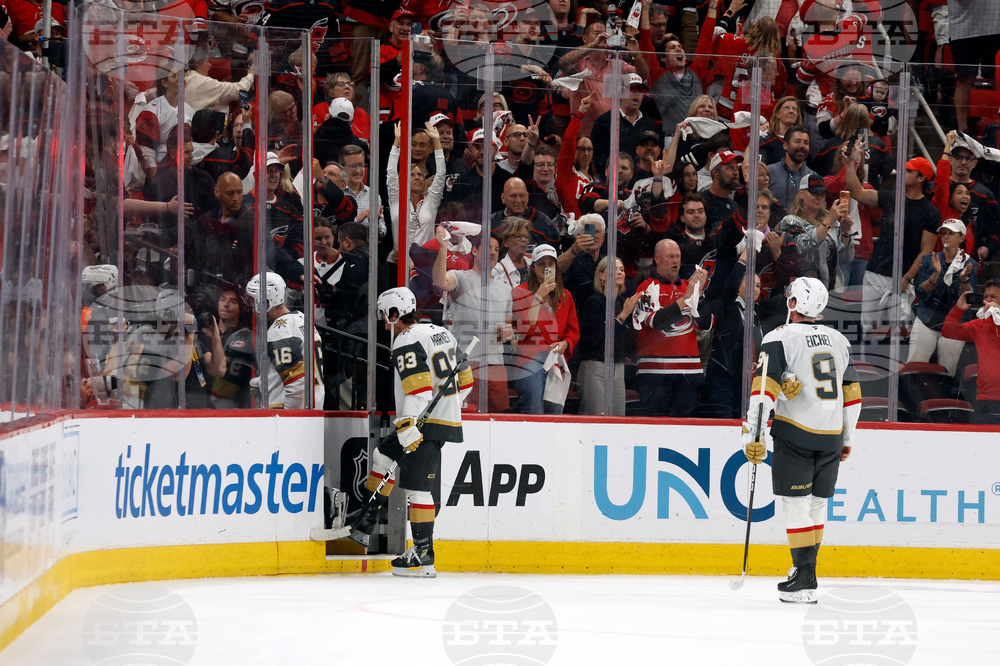 Stanley Cup Golden Knights Hurricanes Hockey