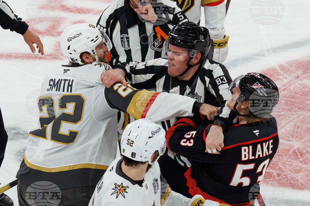 Stanley Cup Golden Knights Hurricanes Hockey