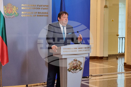 Министерски съвет - Иван Шишков - брифинг