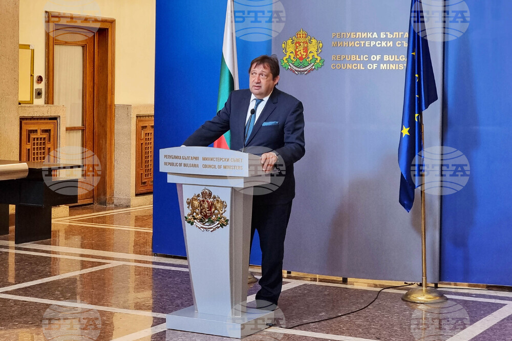 Министерски съвет - Иван Шишков - брифинг
