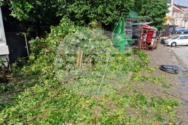 Смолян - буря - мълния