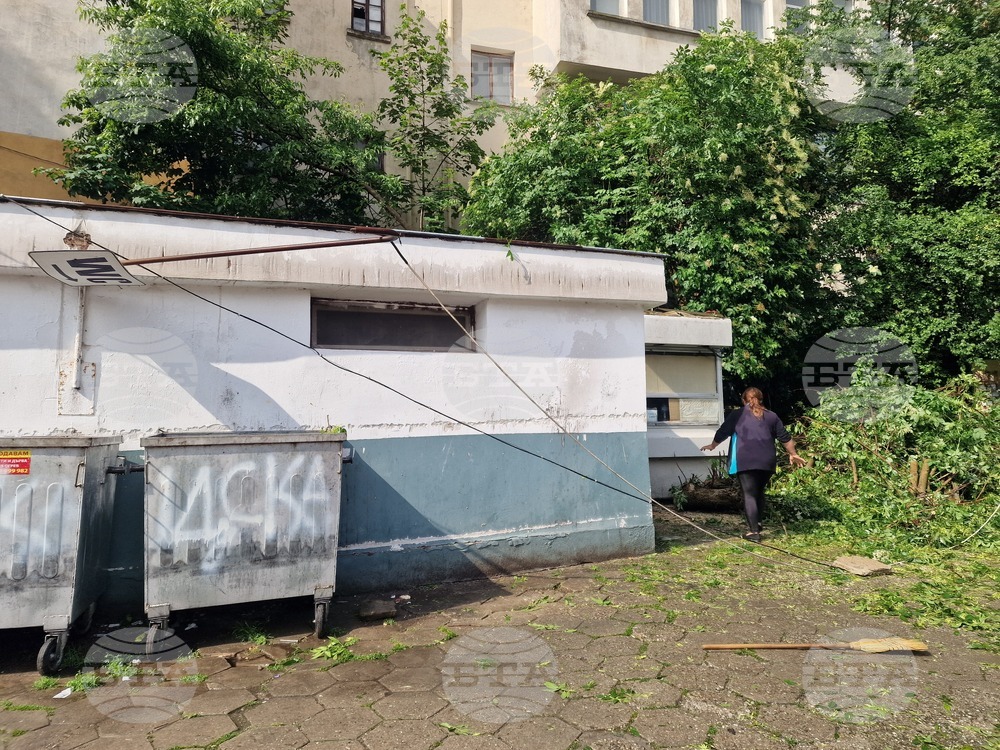 Смолян - буря - мълния