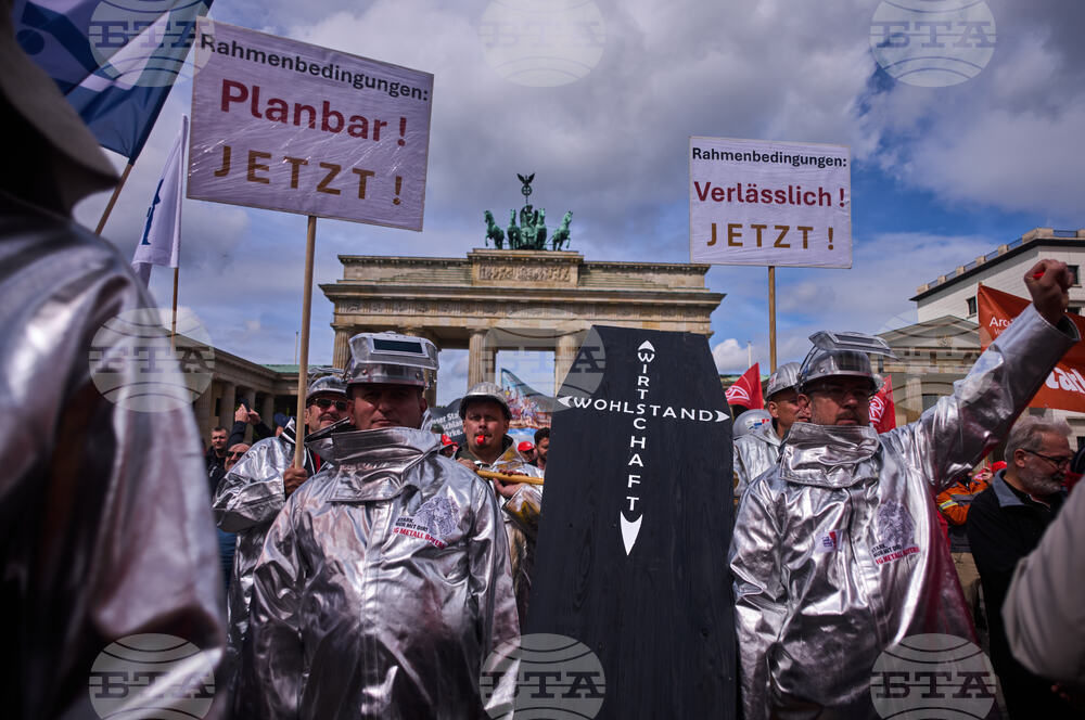 Germany Industy Protest